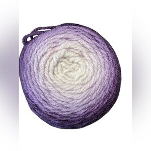 Lion Brand Yarn Cake 558-215AP Mandala Gradient Yarn Purple NEW 5.29 oz 295 Yrds